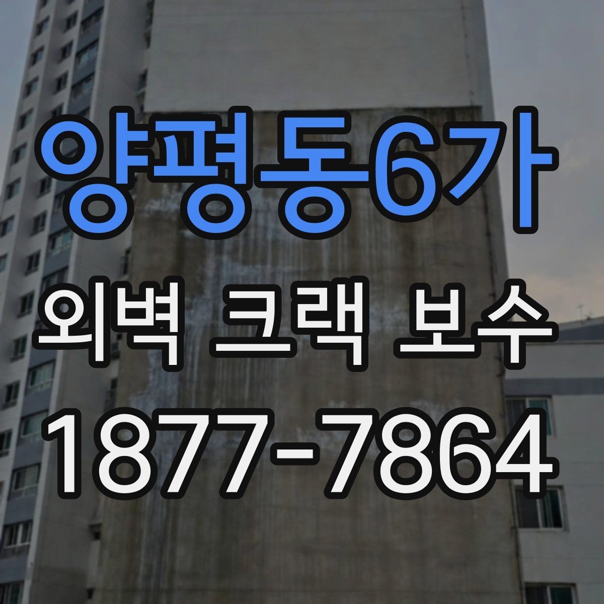 양평동6가 외벽 크랙 보수 공법별 장단점 한눈에 보기