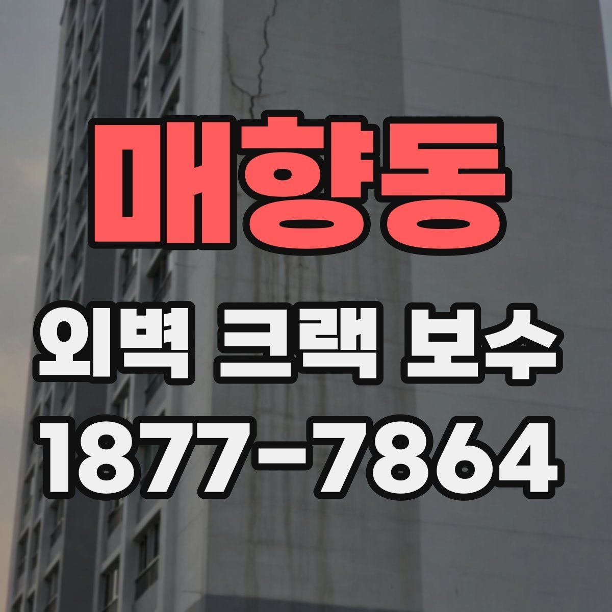매향동 외벽 크랙 보수 후 점검표로 확인하는 마감 품질