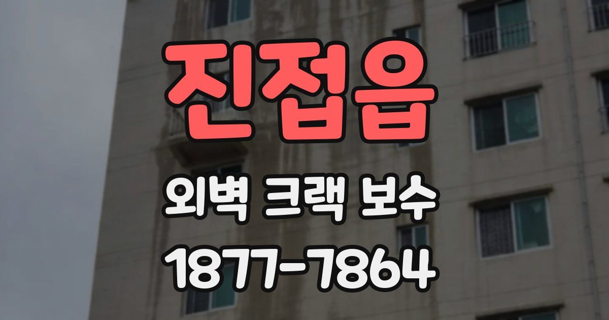 진접읍 외벽 크랙 보수