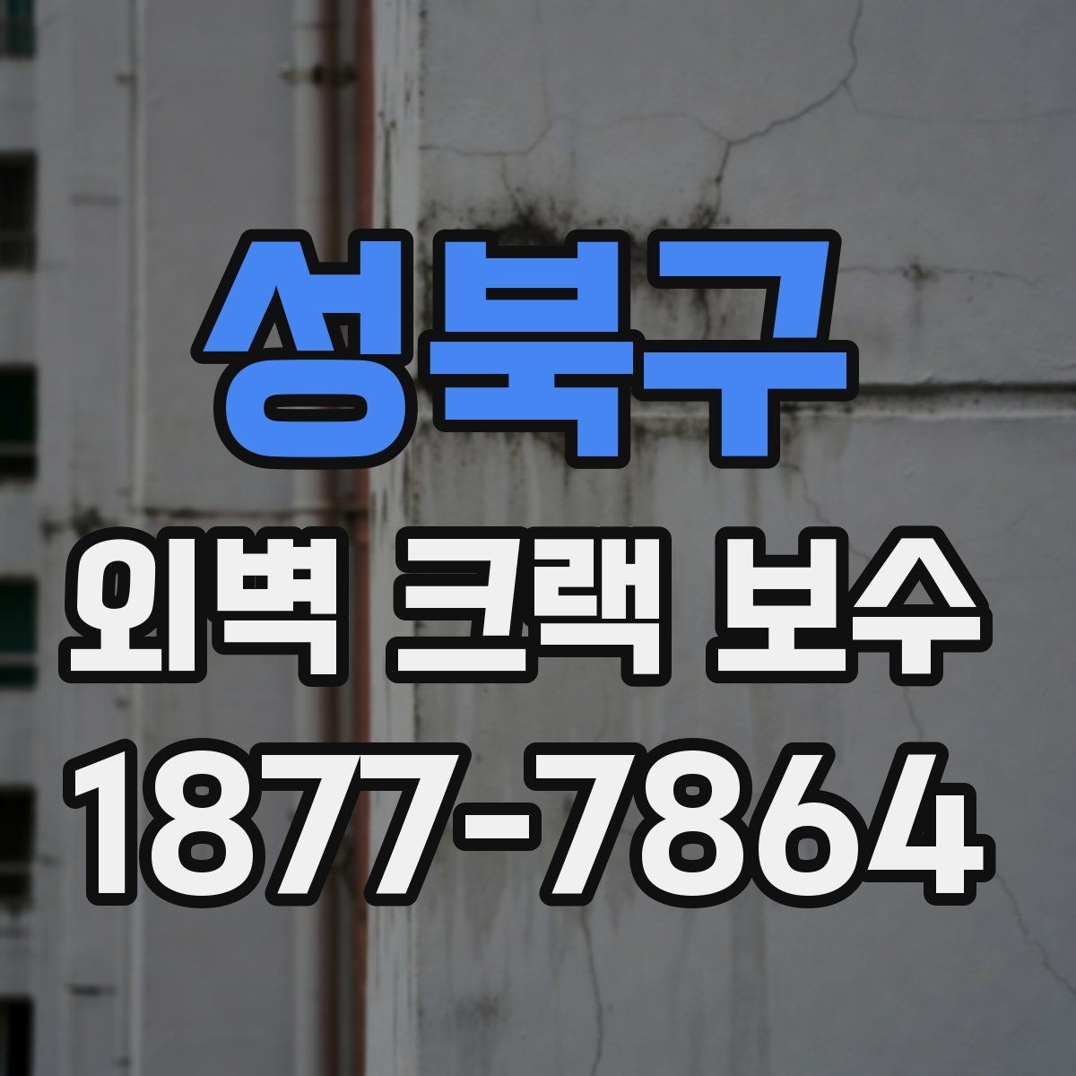 성북구 외벽 크랙 보수 상담부터 마감까지 확인할 사항
