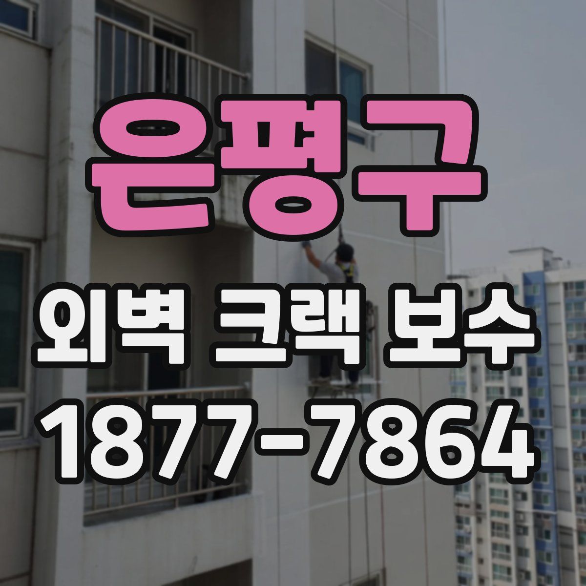 은평구 외벽 크랙 보수