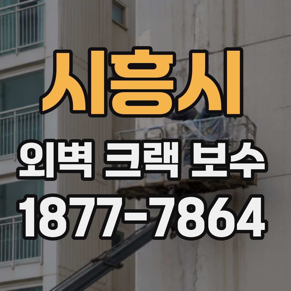 시흥시 외벽 크랙 보수