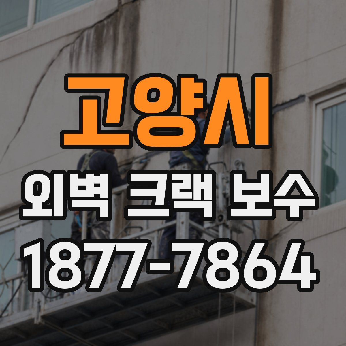 고양시 외벽 크랙 보수