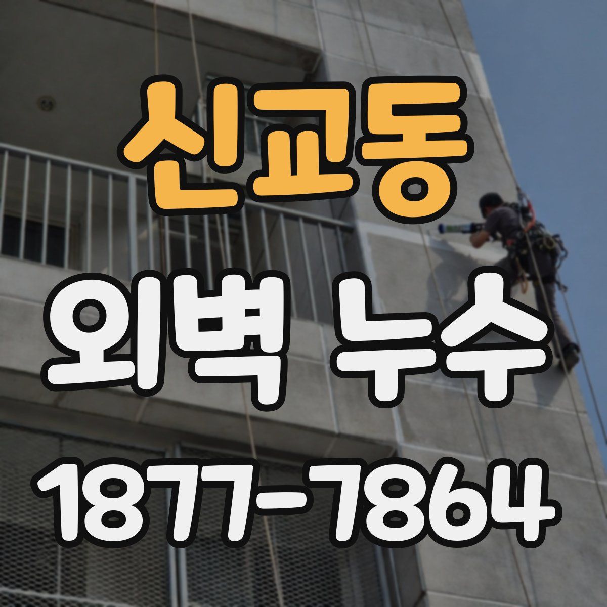 신교동 외벽 누수