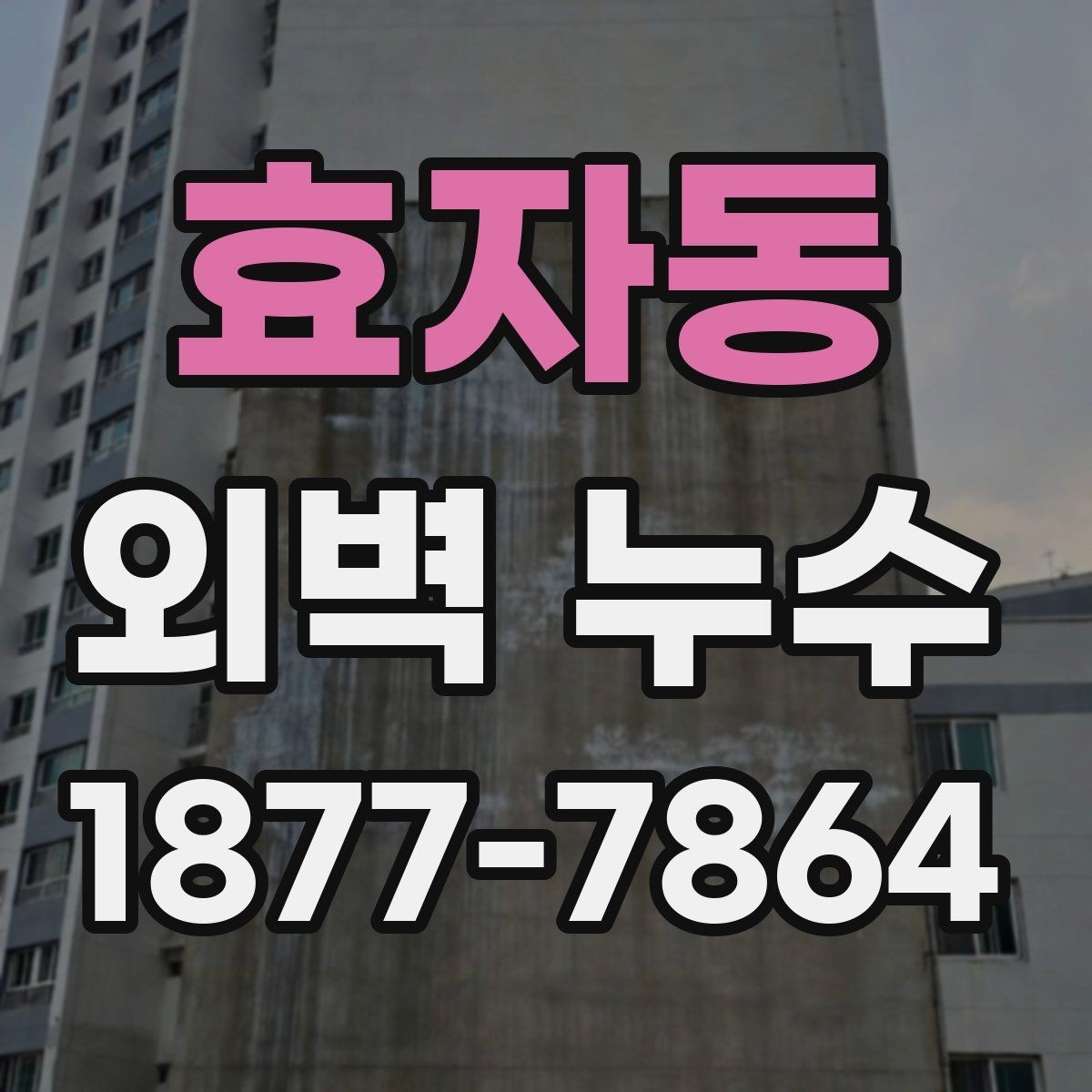 효자동 외벽 누수 진단에서 사용하는 확인 도구