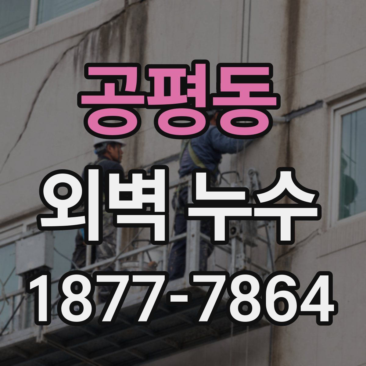공평동 외벽 누수