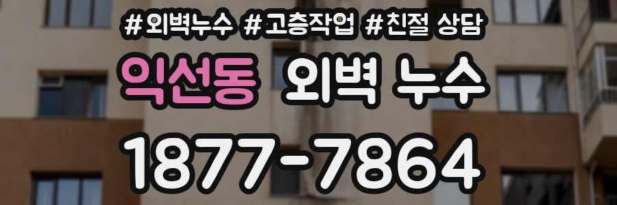 익선동 외벽 누수
