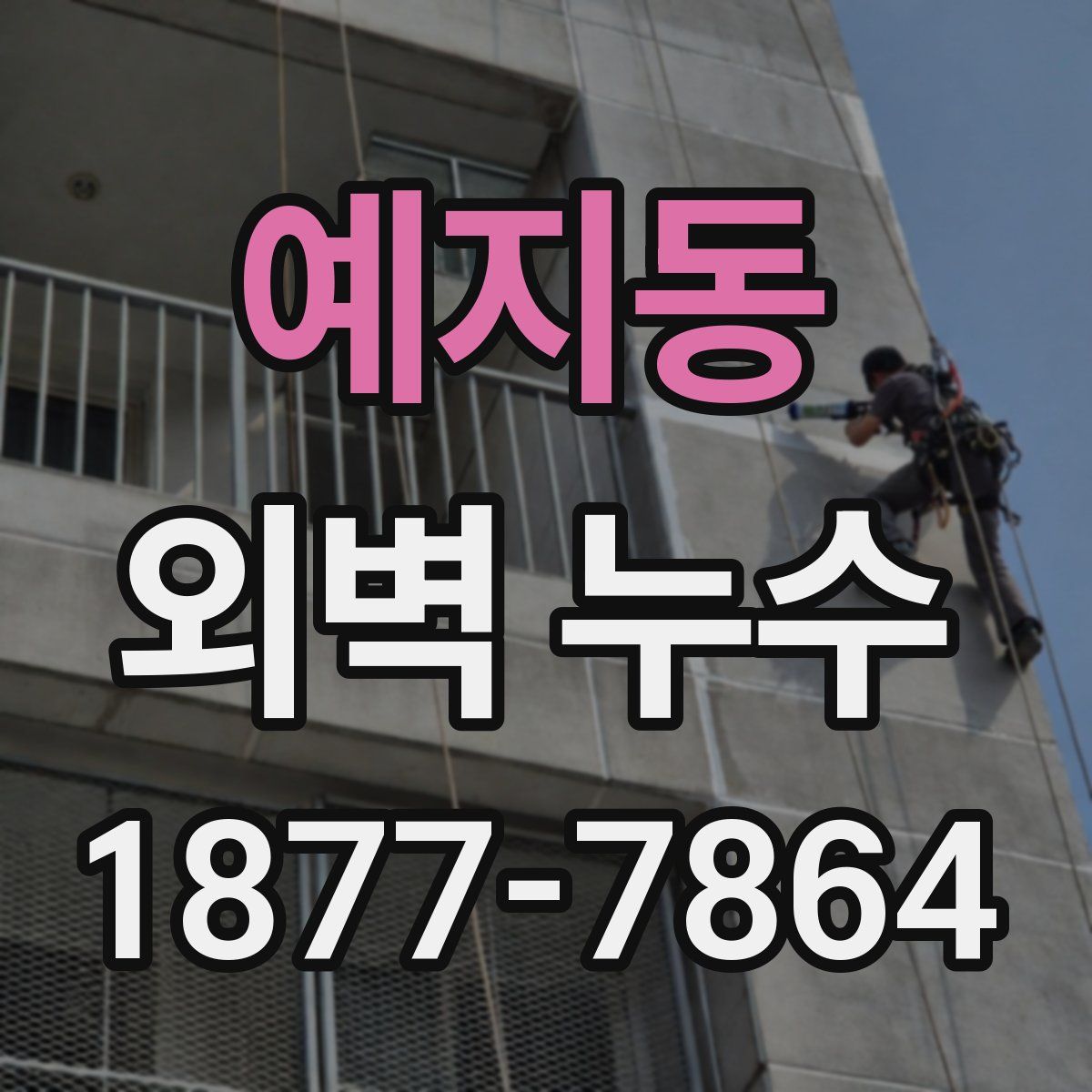 예지동 외벽 누수