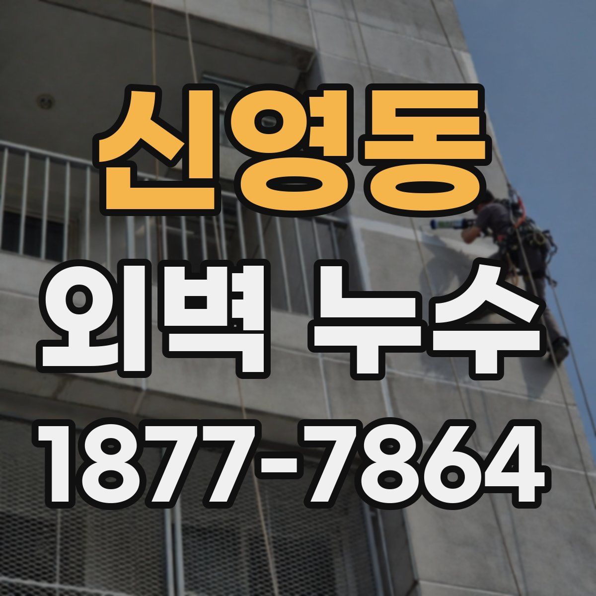 신영동 외벽 누수