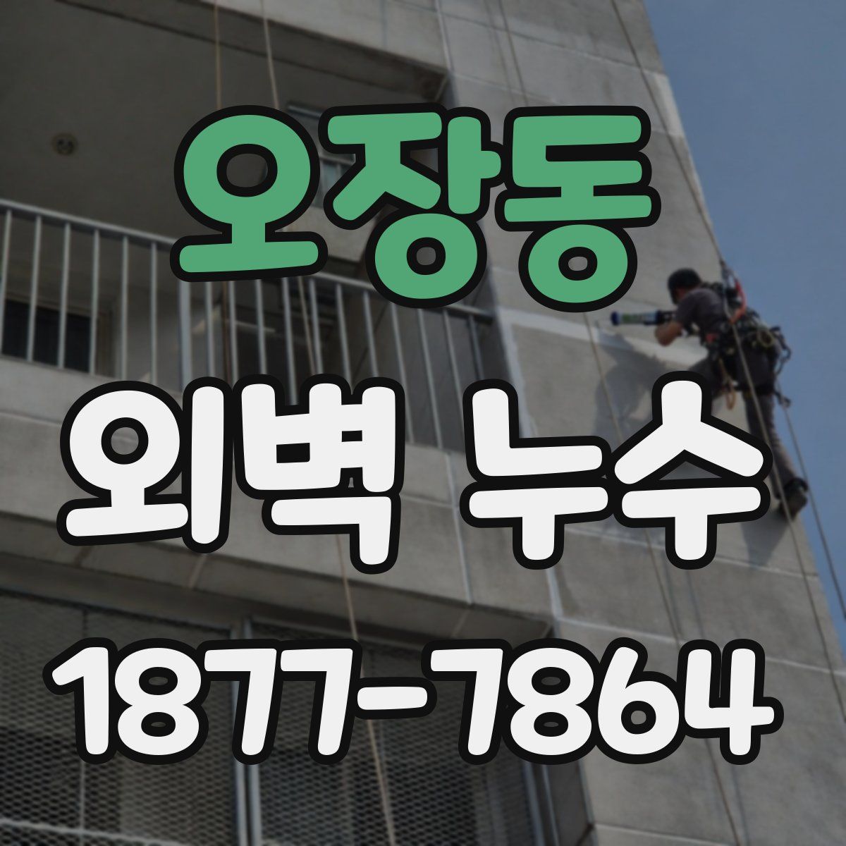 오장동 외벽 누수