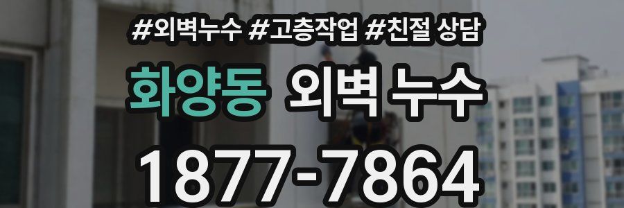 화양동 외벽 누수