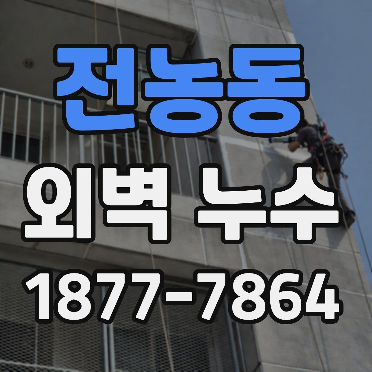 전농동 외벽 누수