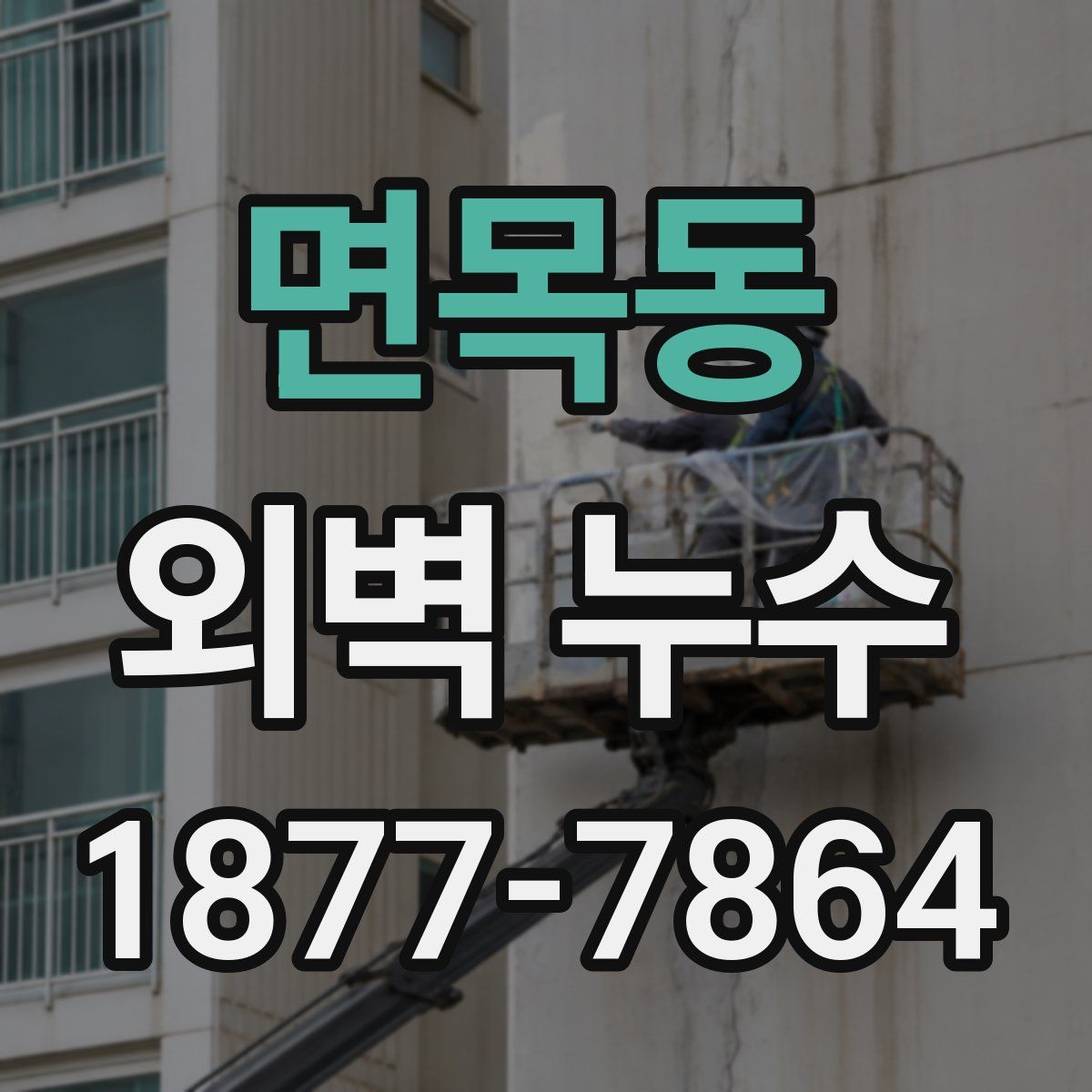 면목동 외벽 누수
