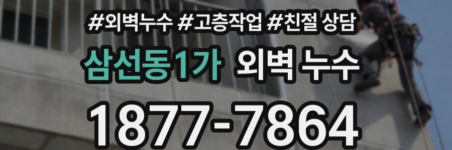 삼선동1가 외벽 누수