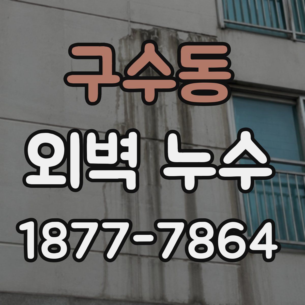 구수동 외벽 누수