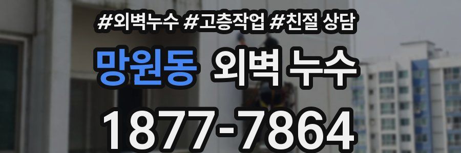 망원동 외벽 누수