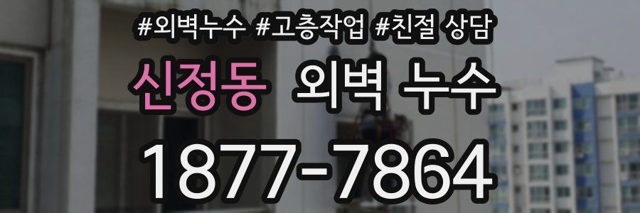 신정동 외벽 누수