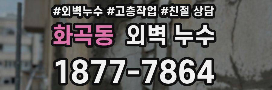 화곡동 외벽 누수