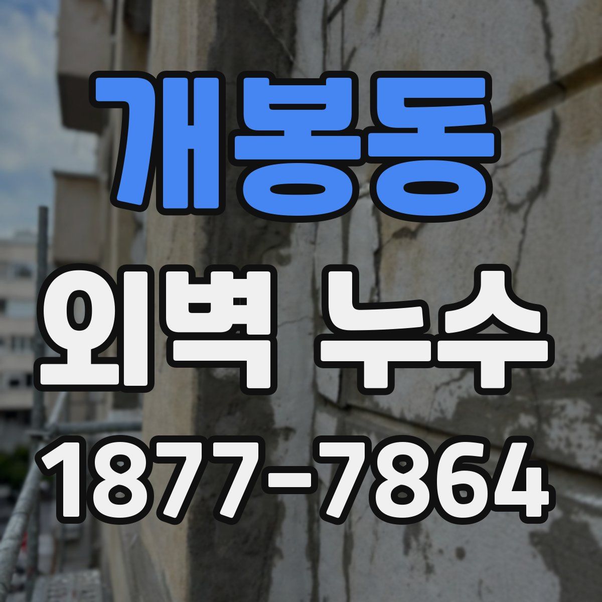 개봉동 외벽 누수