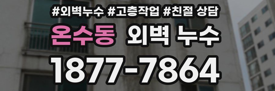온수동 외벽 누수