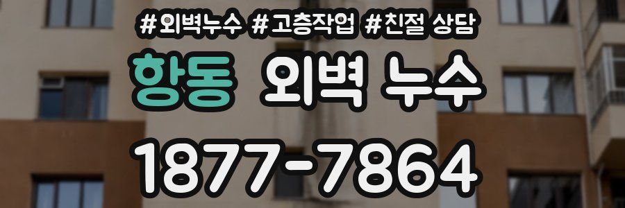 항동 외벽 누수