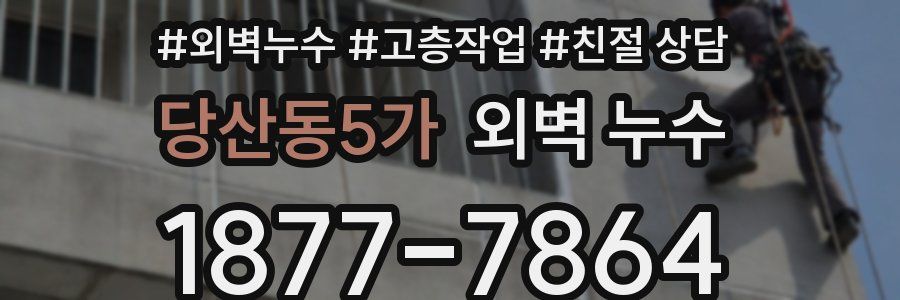 당산동5가 외벽 누수