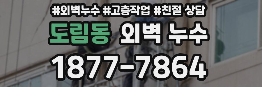 도림동 외벽 누수