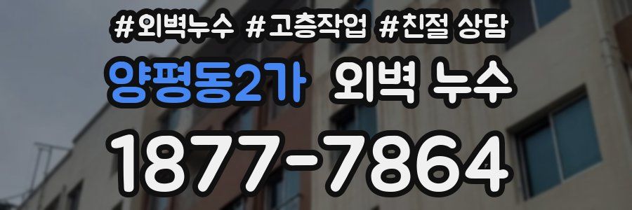 양평동2가 외벽 누수