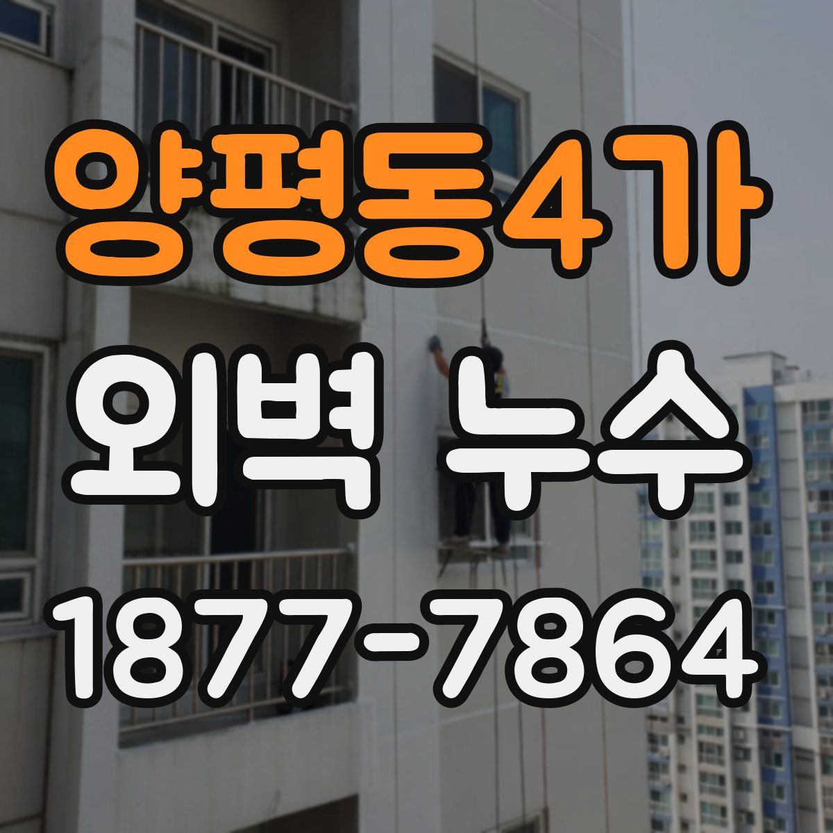 양평동4가 외벽 누수