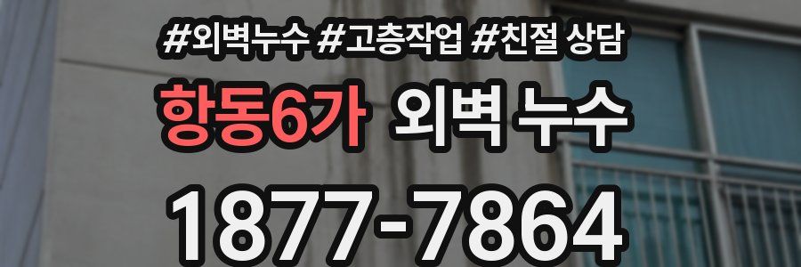 항동6가 외벽 누수