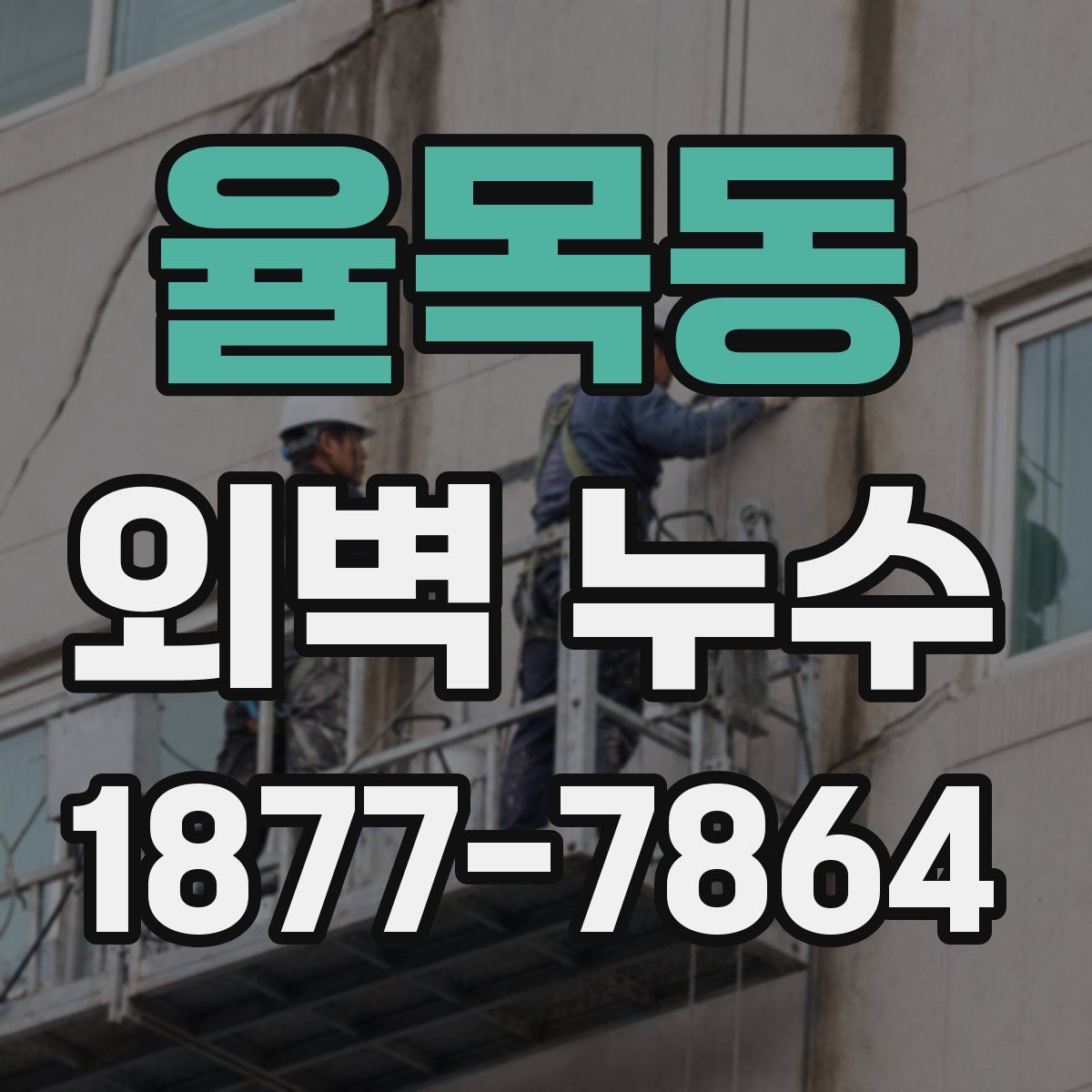 율목동 외벽 누수