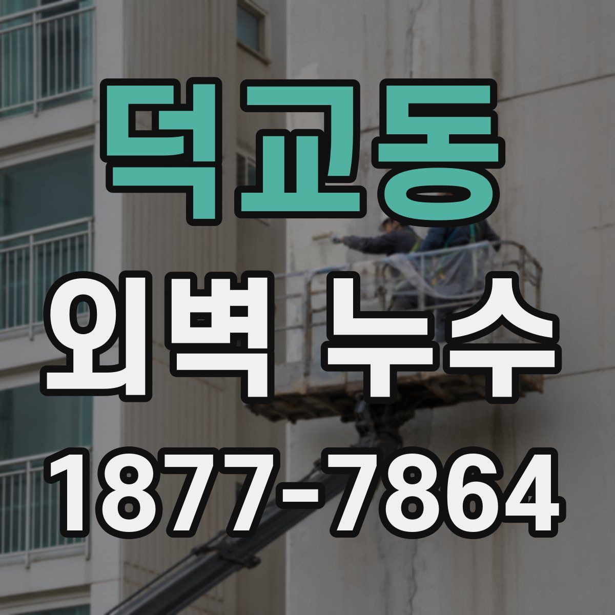덕교동 외벽 누수