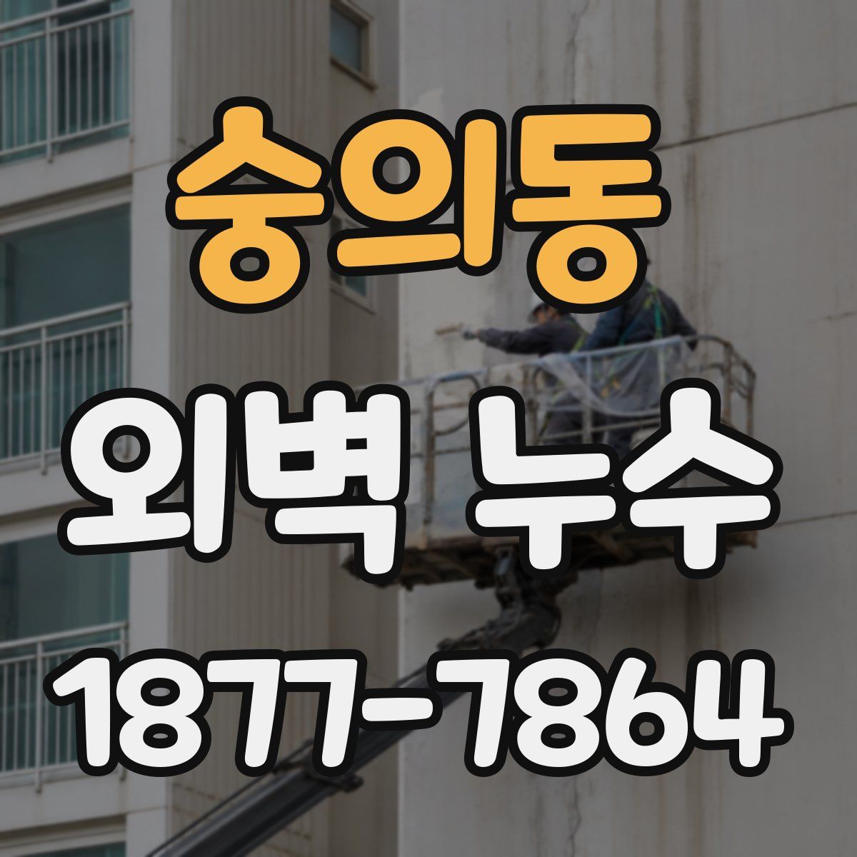 숭의동 외벽 누수