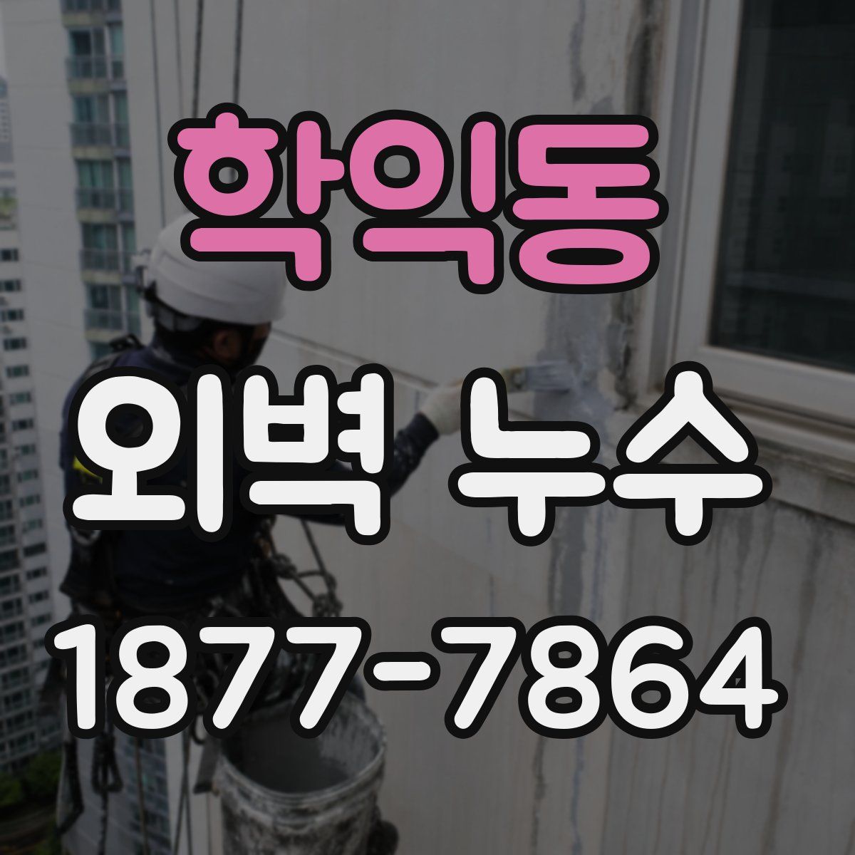 학익동 외벽 누수