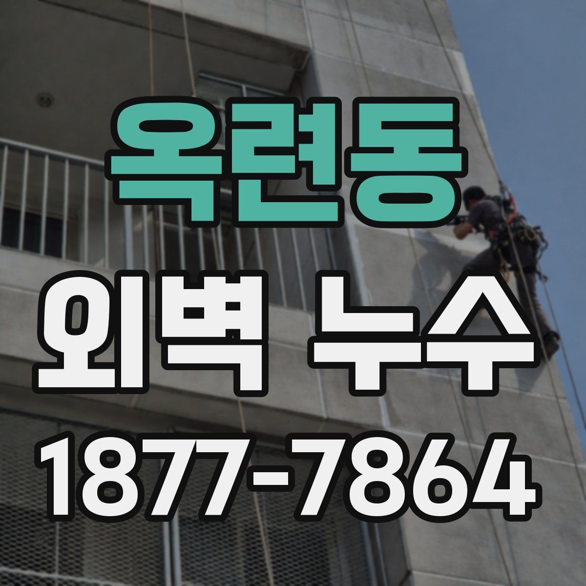 옥련동 외벽 누수