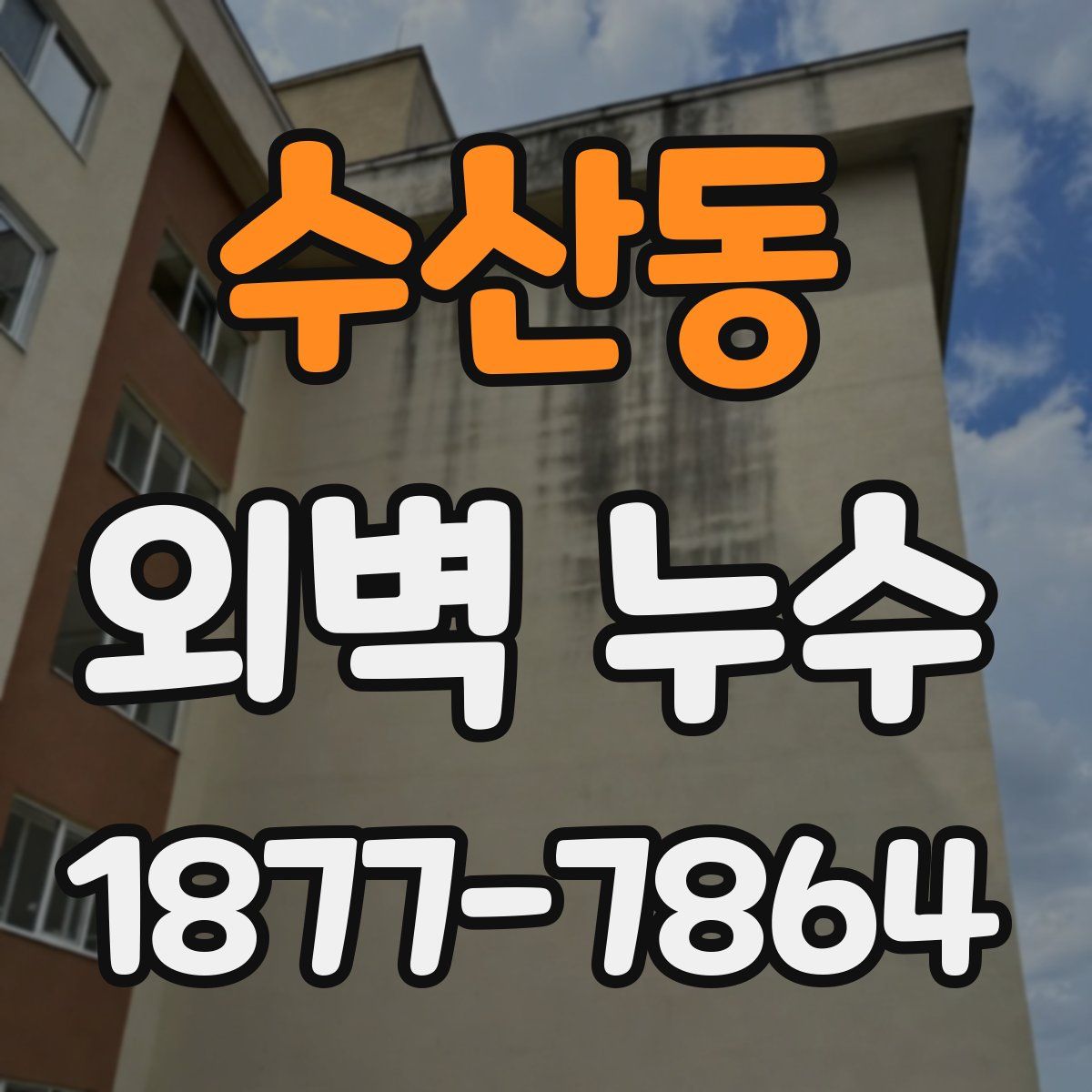 수산동 외벽 누수
