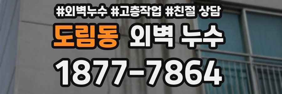 도림동 외벽 누수