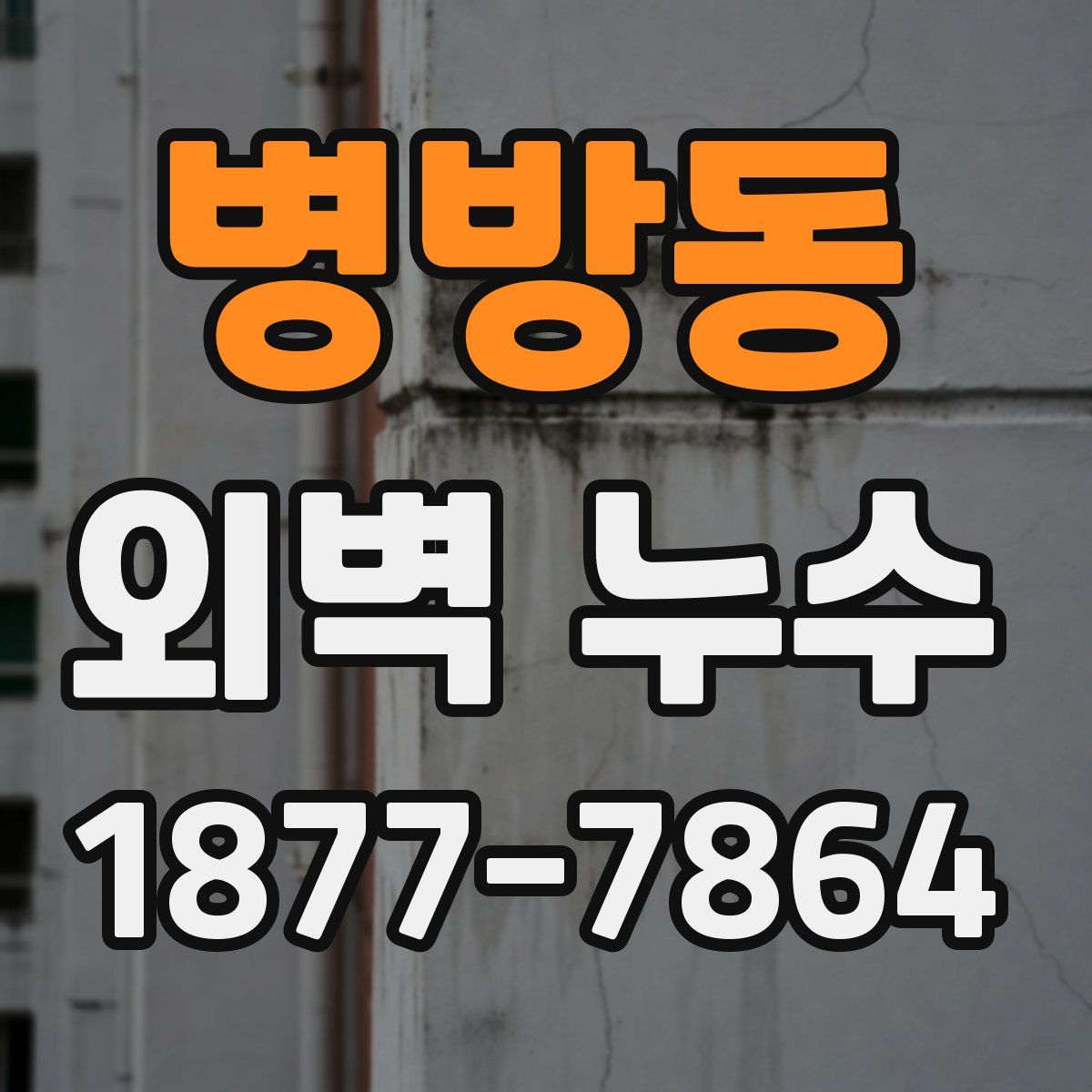 병방동 외벽 누수
