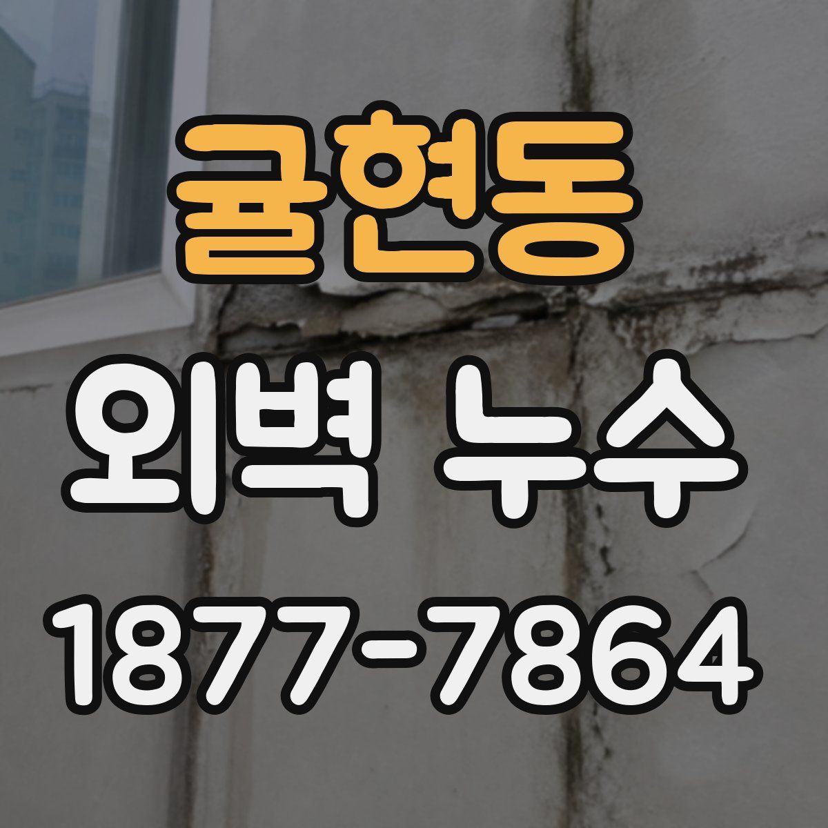 귤현동 외벽 누수