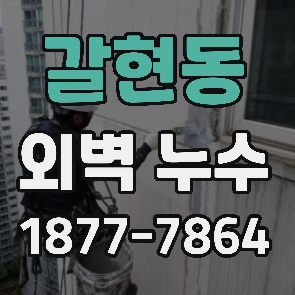 갈현동 외벽 누수