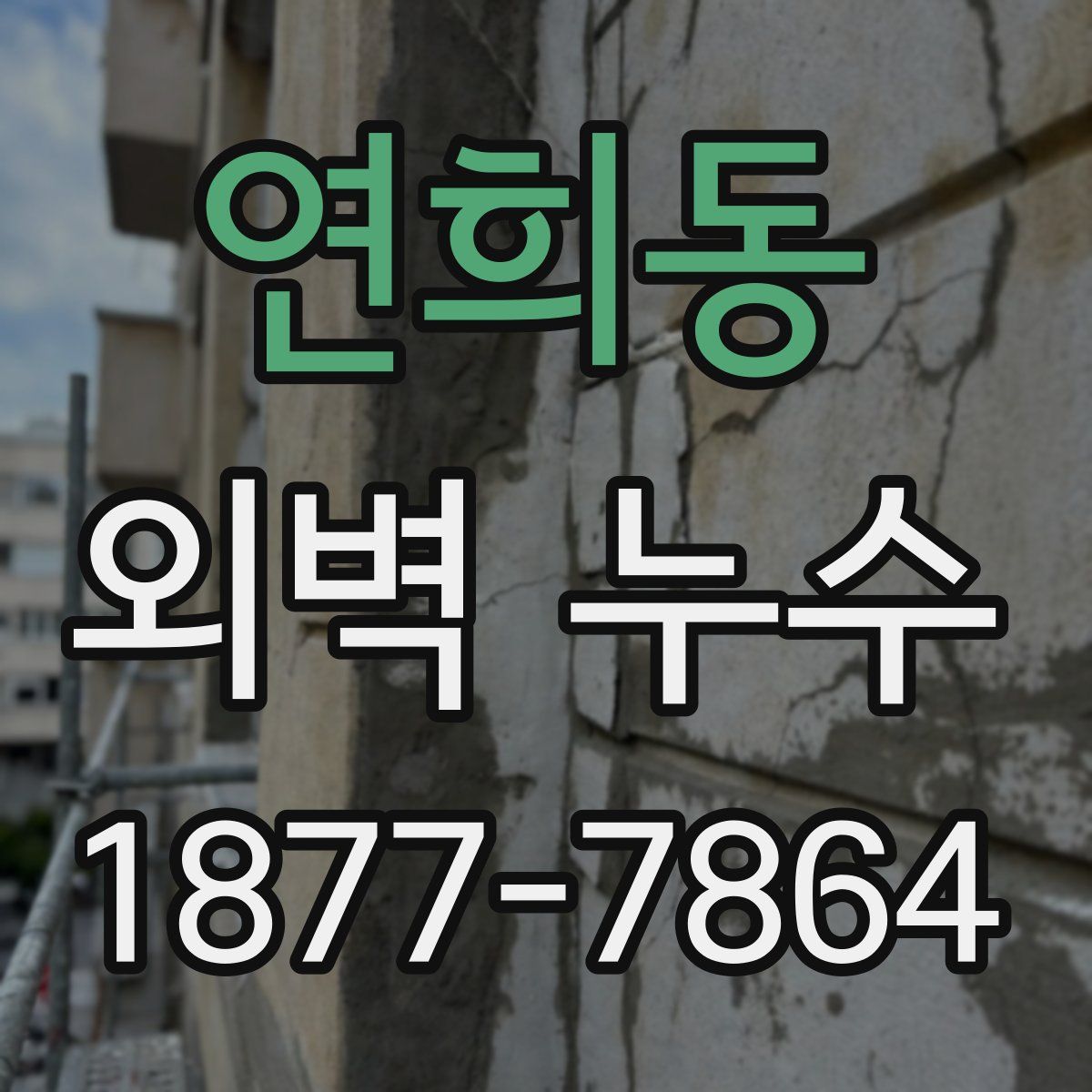 연희동 외벽 누수