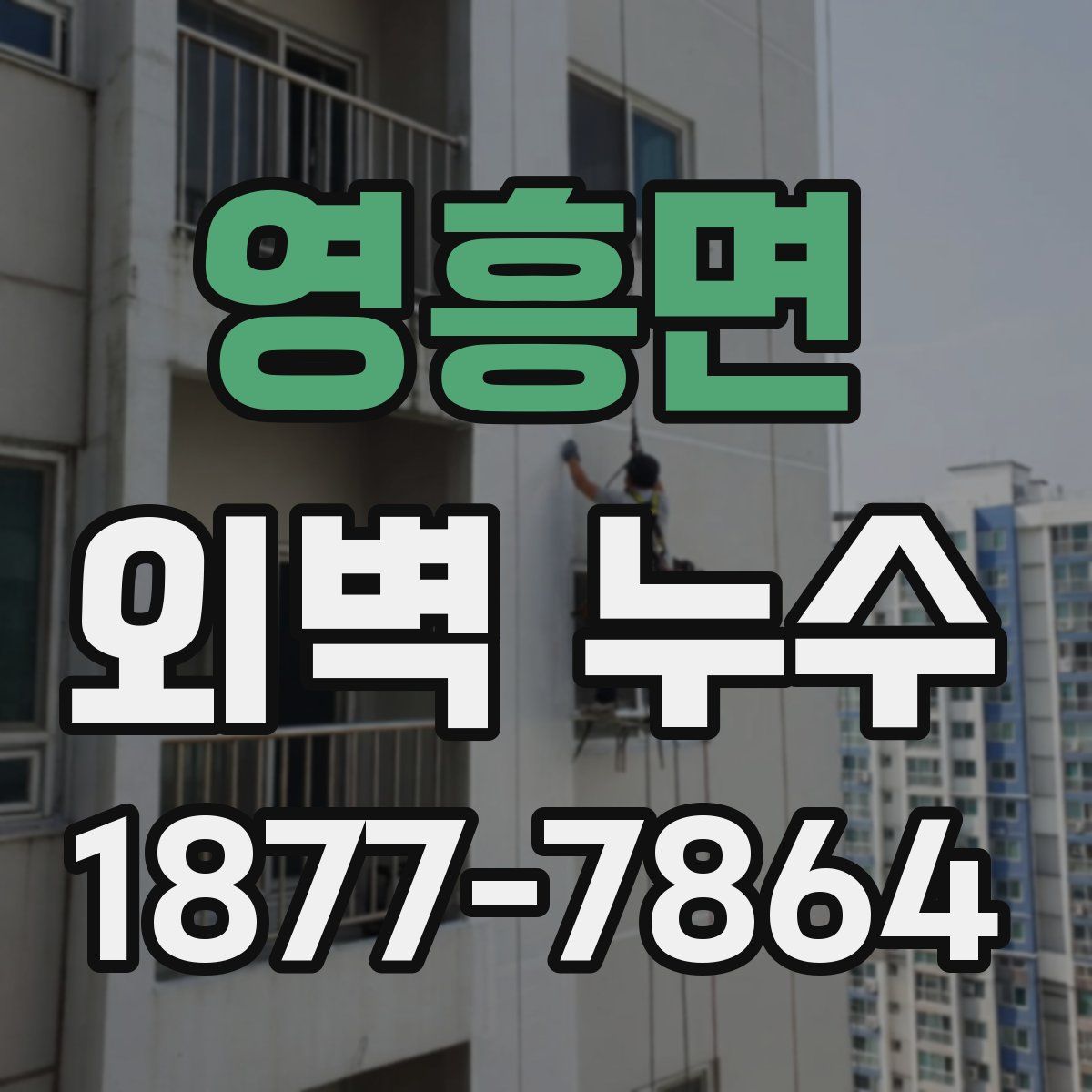 영흥면 외벽 누수