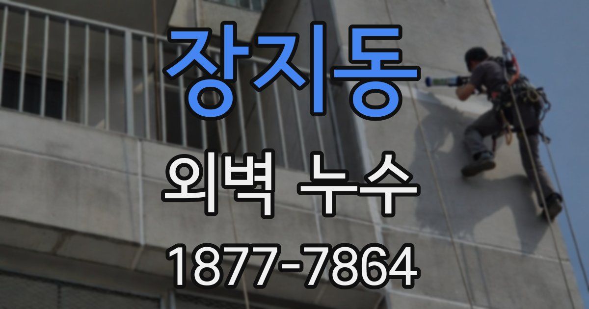 장지동 외벽 누수