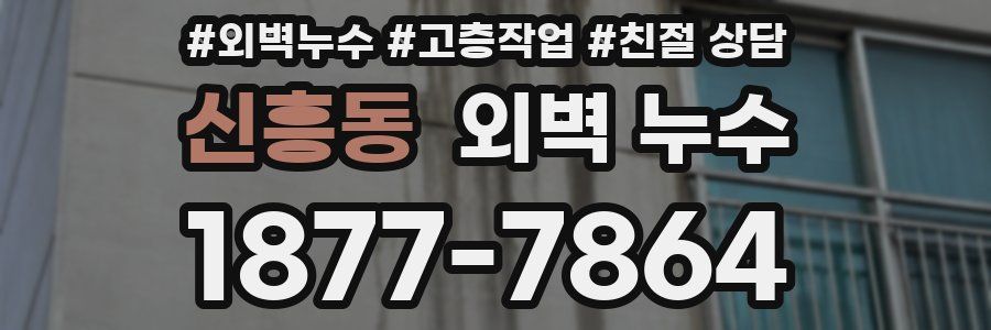 신흥동 외벽 누수