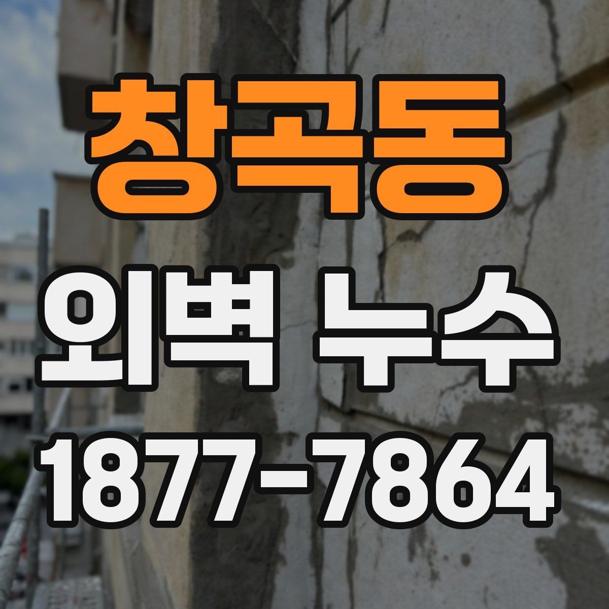 창곡동 외벽 누수 해결을 위한 현장 조사 내용