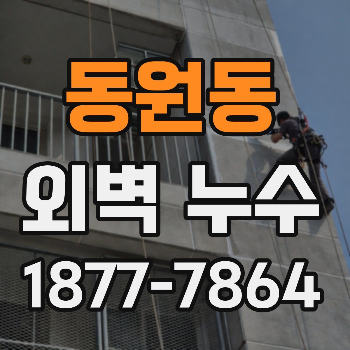 동원동 외벽 누수