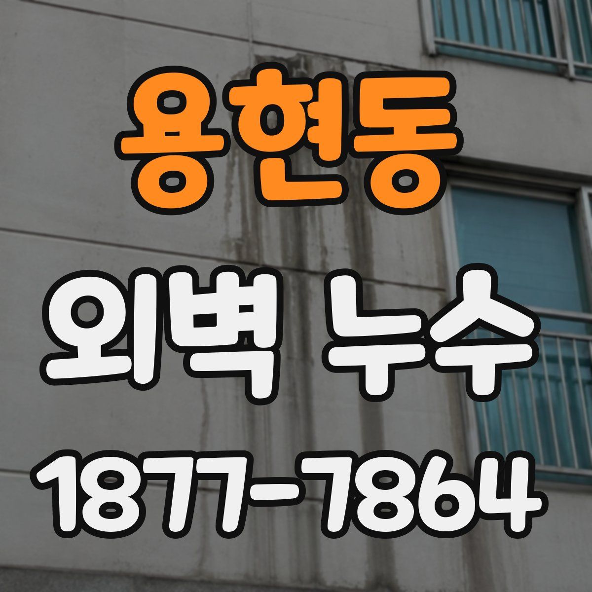용현동 외벽 누수