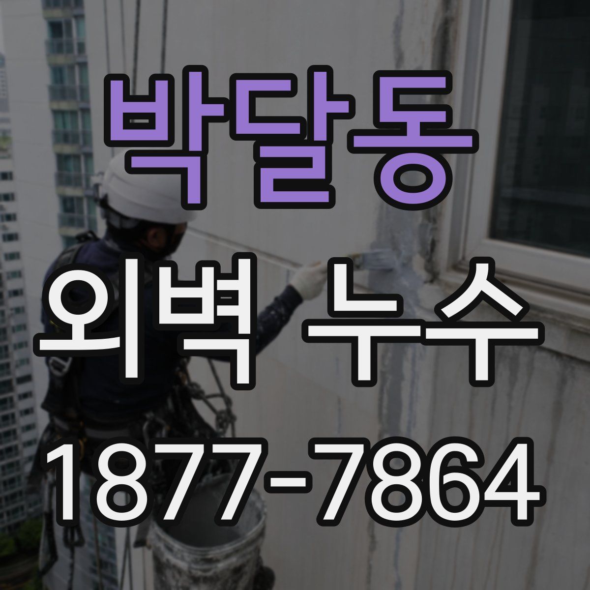 박달동 외벽 누수