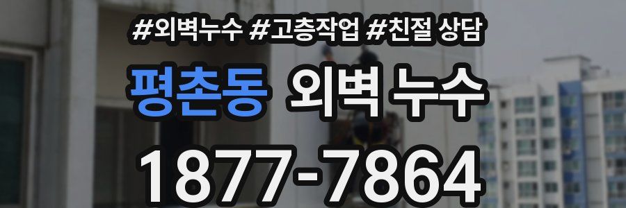 평촌동 외벽 누수