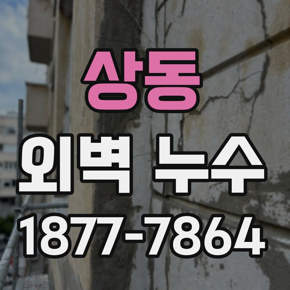 상동 외벽 누수